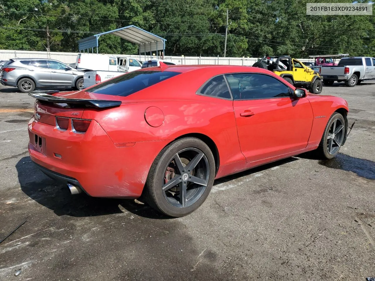 2G1FB1E3XD9234891 2013 Chevrolet Camaro Lt