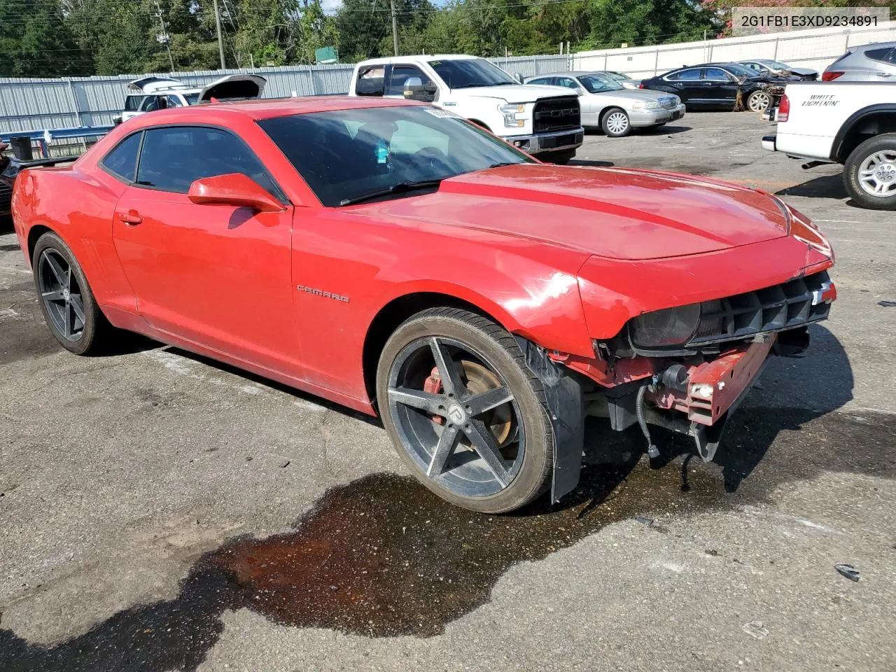 2013 Chevrolet Camaro Lt VIN: 2G1FB1E3XD9234891 Lot: 66743264