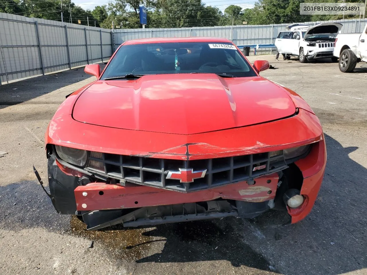 2013 Chevrolet Camaro Lt VIN: 2G1FB1E3XD9234891 Lot: 66743264