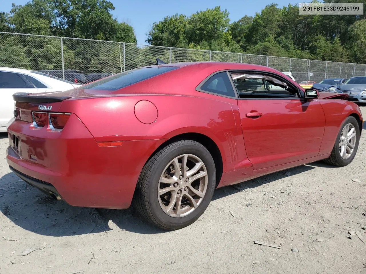 2013 Chevrolet Camaro Lt VIN: 2G1FB1E33D9246199 Lot: 67334344