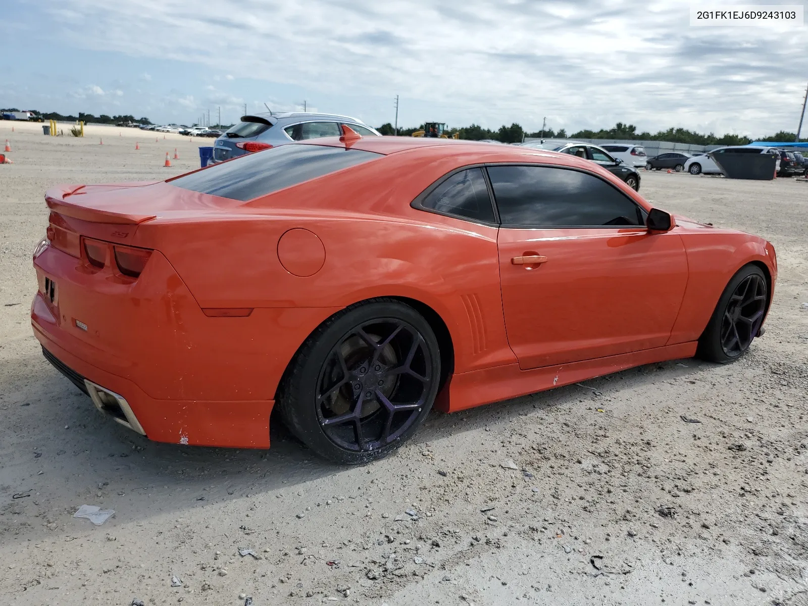 2G1FK1EJ6D9243103 2013 Chevrolet Camaro 2Ss