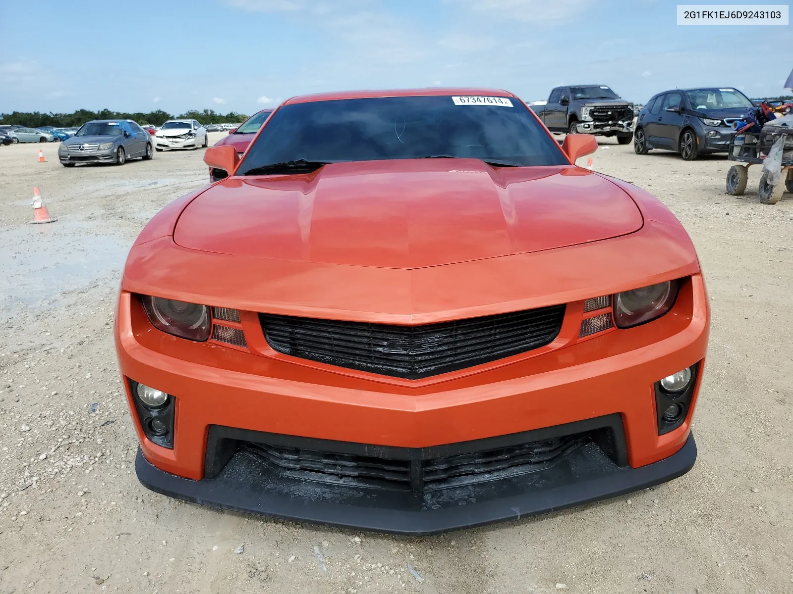 2G1FK1EJ6D9243103 2013 Chevrolet Camaro 2Ss