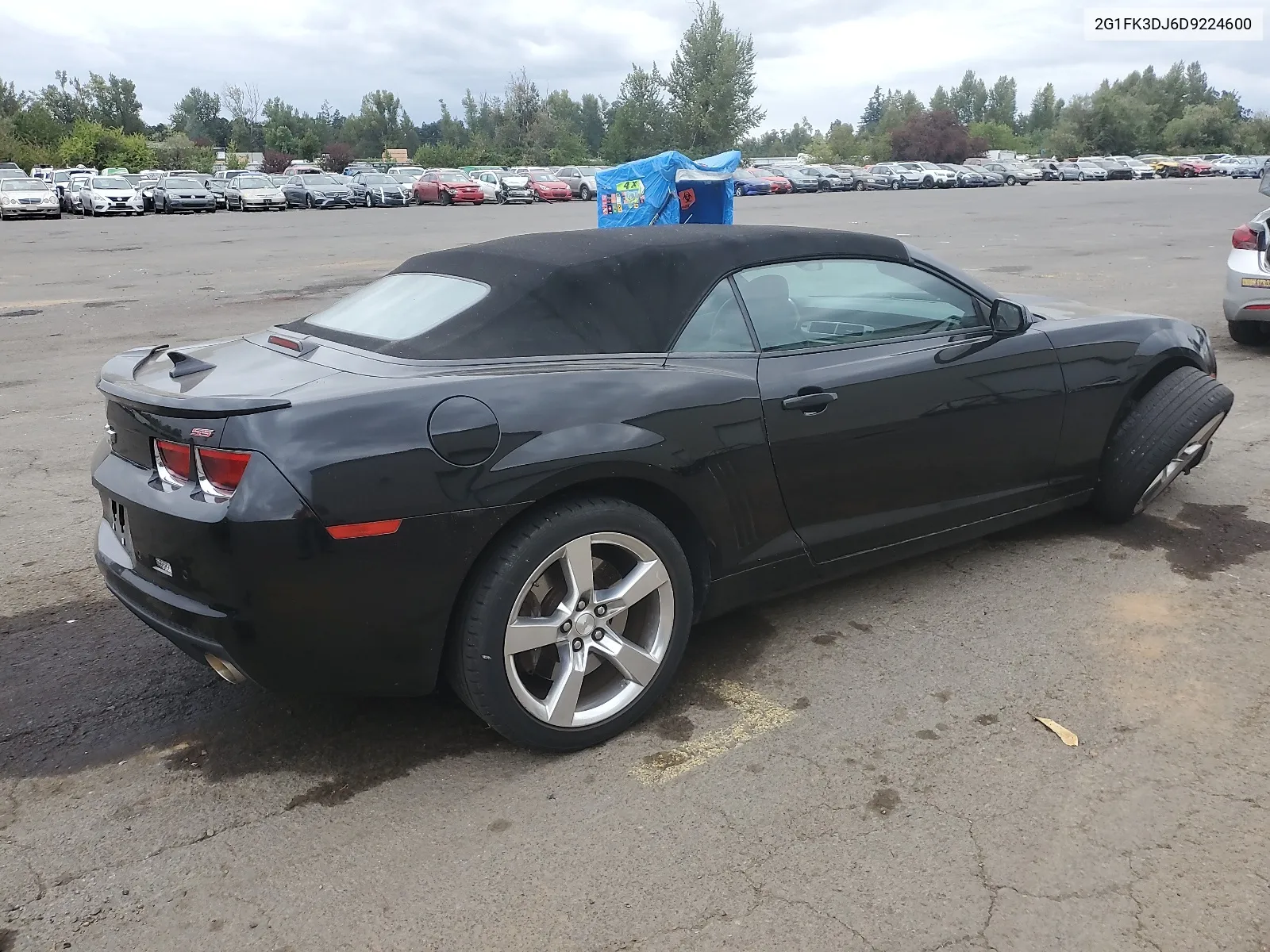 2G1FK3DJ6D9224600 2013 Chevrolet Camaro 2Ss