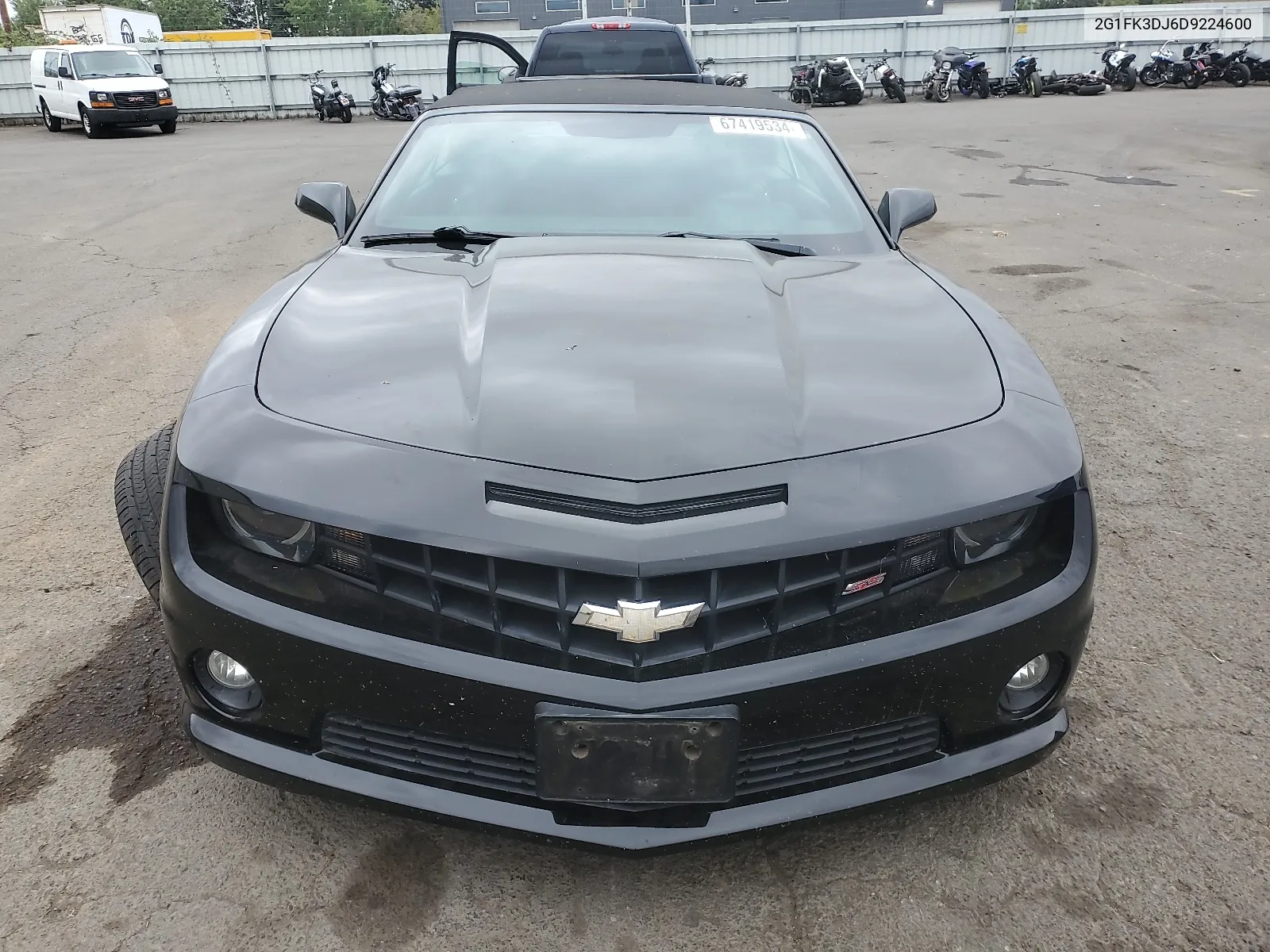 2013 Chevrolet Camaro 2Ss VIN: 2G1FK3DJ6D9224600 Lot: 67419534