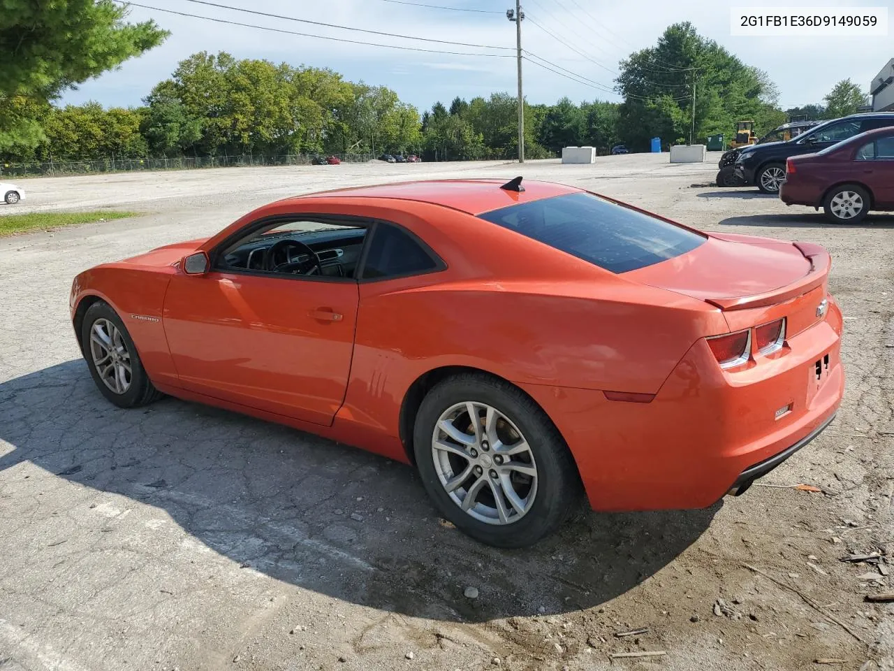 2013 Chevrolet Camaro Lt VIN: 2G1FB1E36D9149059 Lot: 67782304