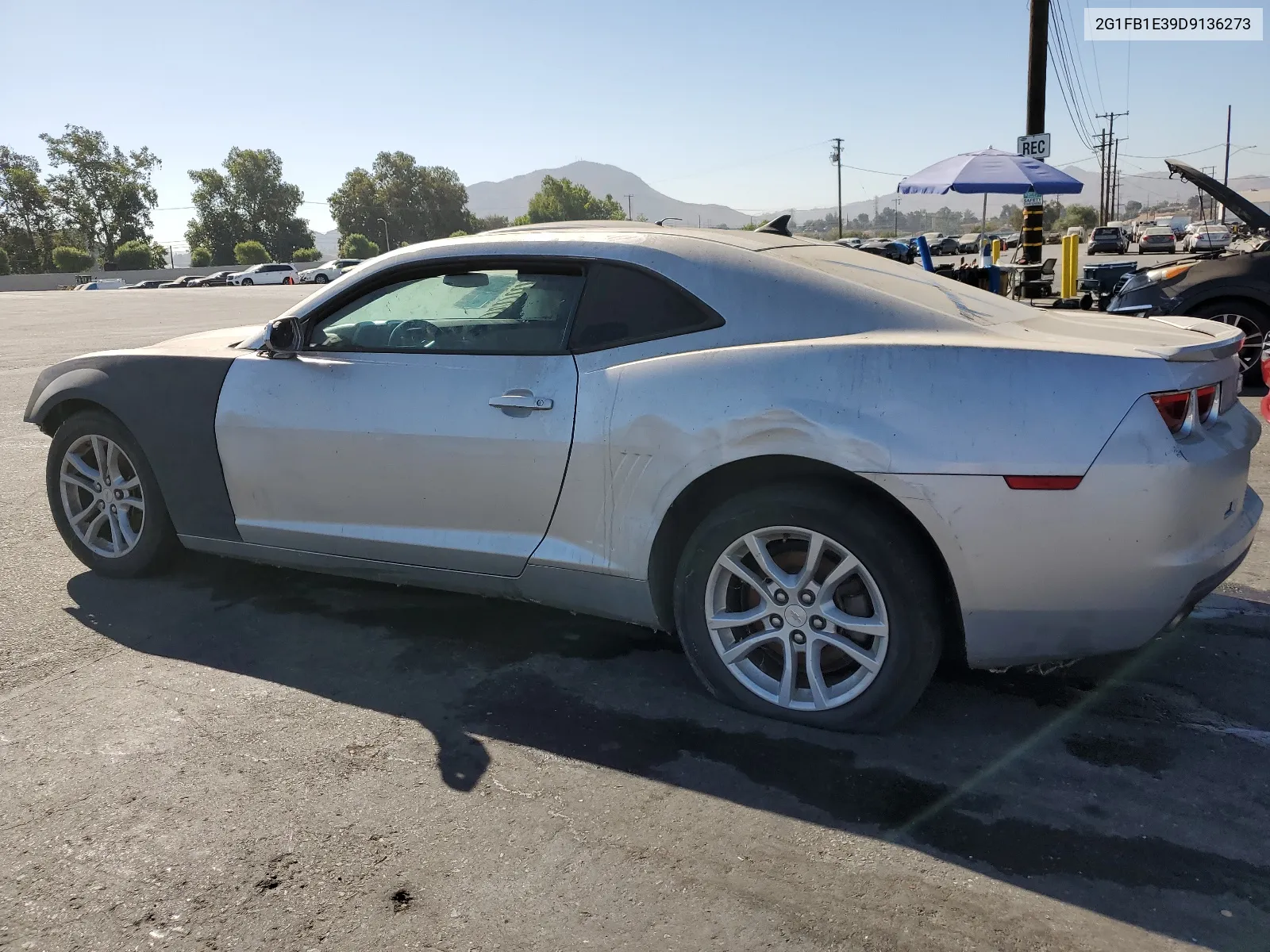 2013 Chevrolet Camaro Lt VIN: 2G1FB1E39D9136273 Lot: 67787214