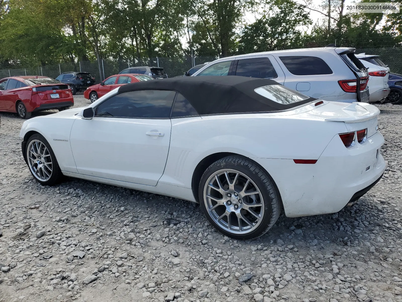 2013 Chevrolet Camaro Lt VIN: 2G1FB3D30D9146686 Lot: 68223474