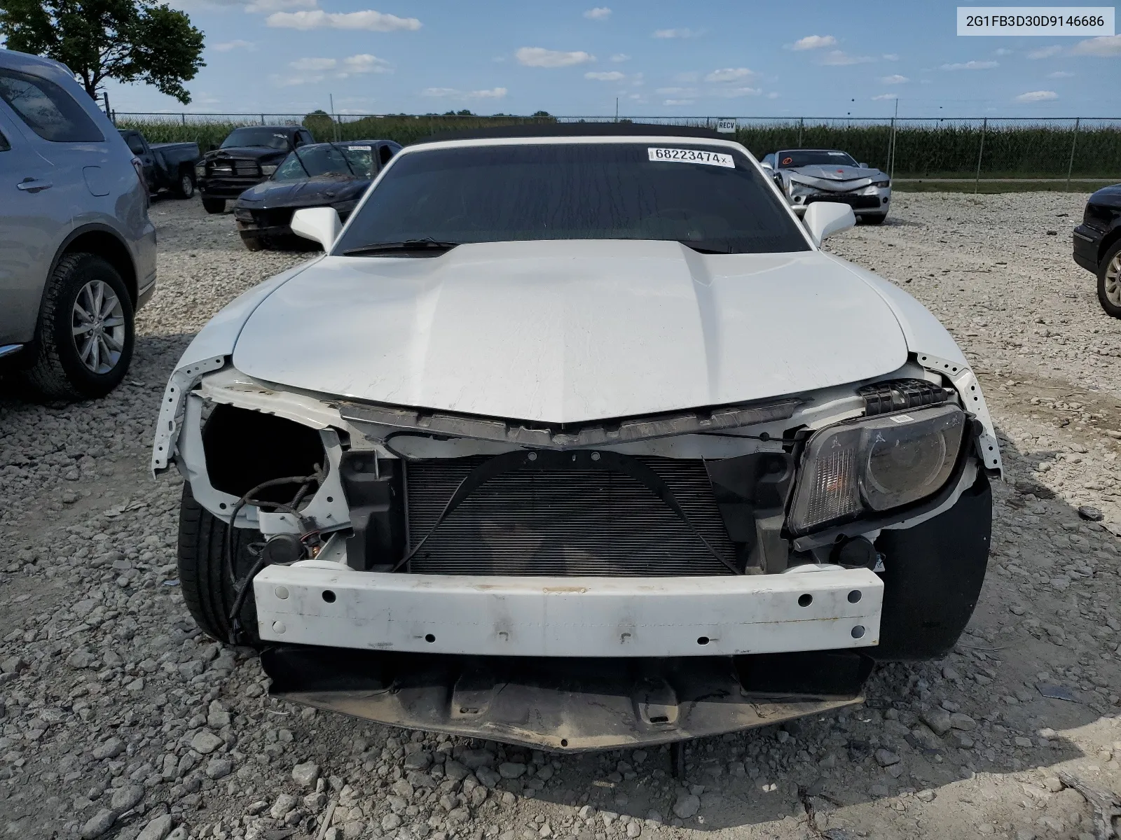 2G1FB3D30D9146686 2013 Chevrolet Camaro Lt