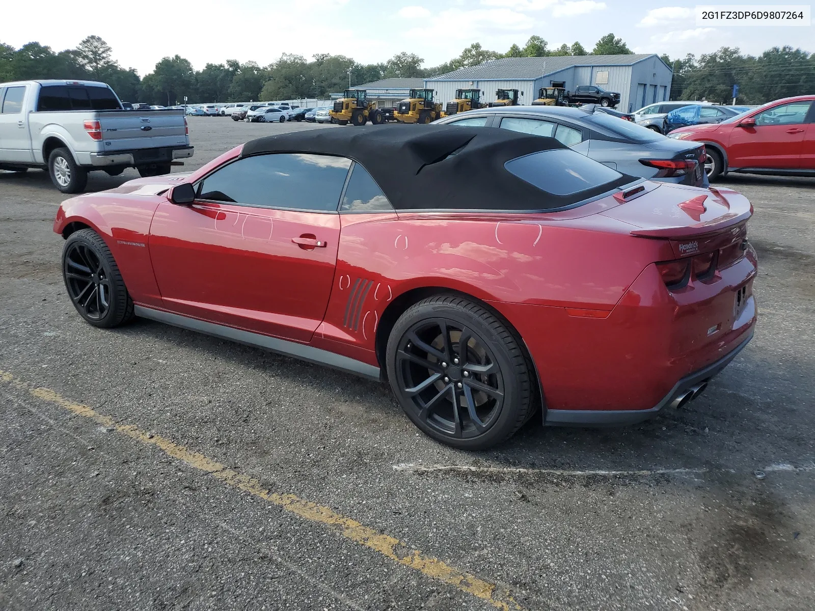 2013 Chevrolet Camaro Zl1 VIN: 2G1FZ3DP6D9807264 Lot: 68442494