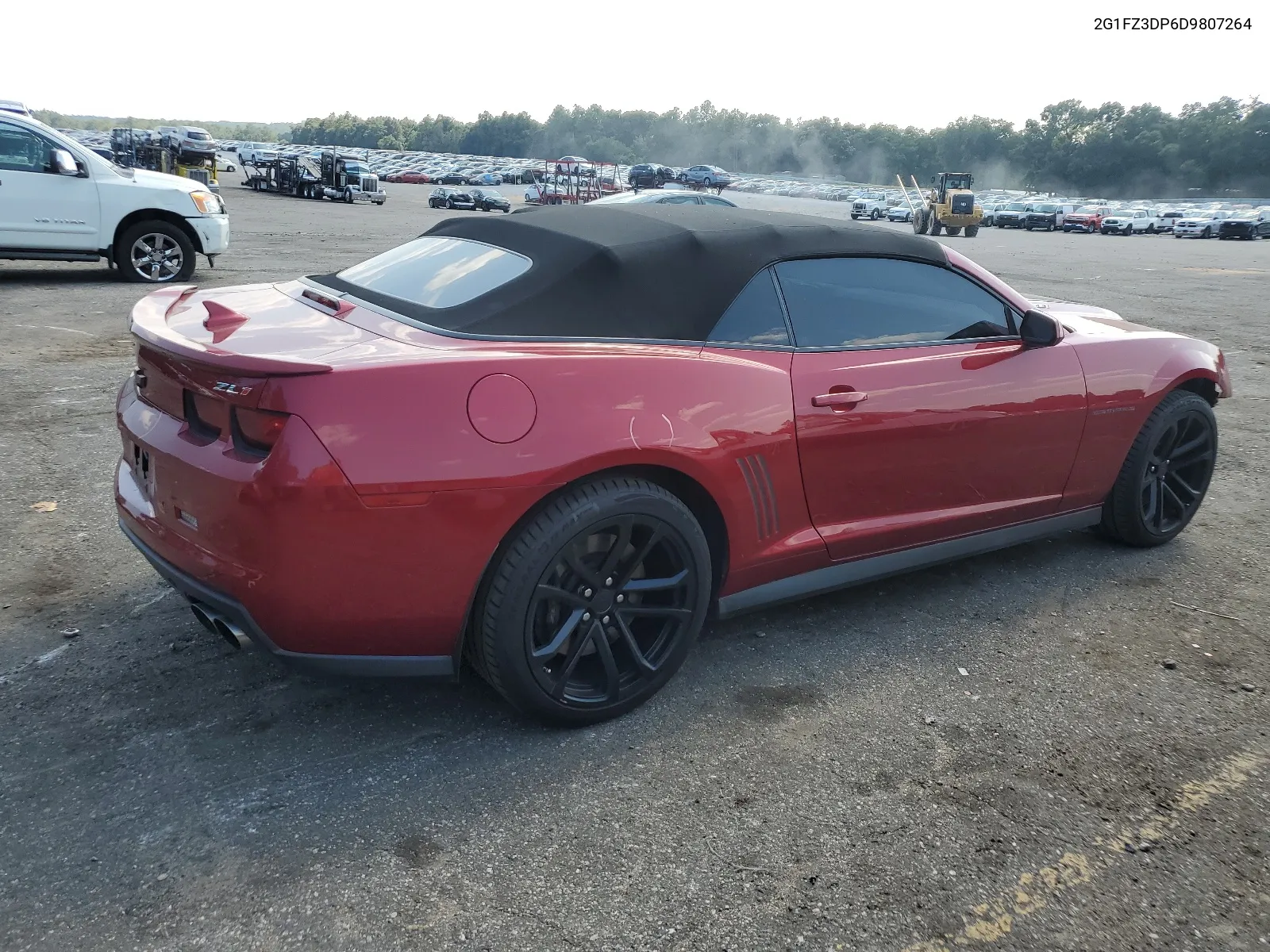 2013 Chevrolet Camaro Zl1 VIN: 2G1FZ3DP6D9807264 Lot: 68442494