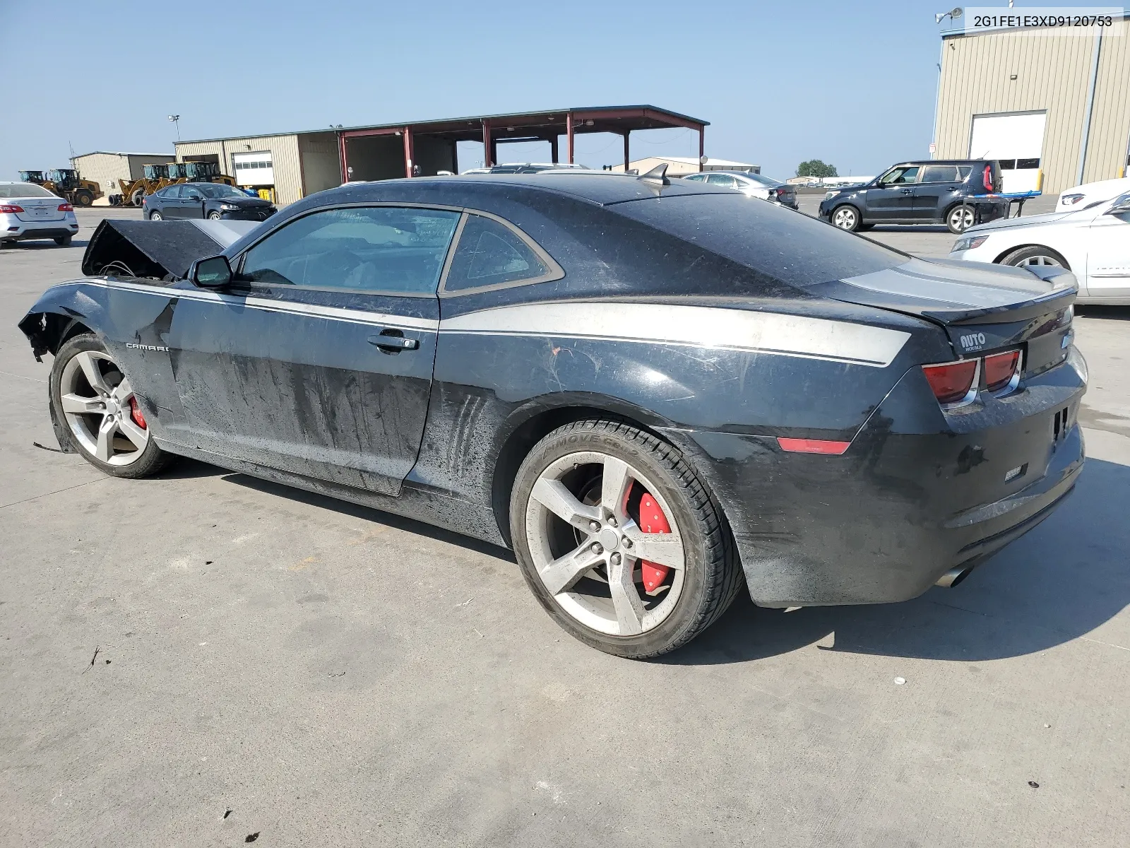 2013 Chevrolet Camaro Ls VIN: 2G1FE1E3XD9120753 Lot: 68463864