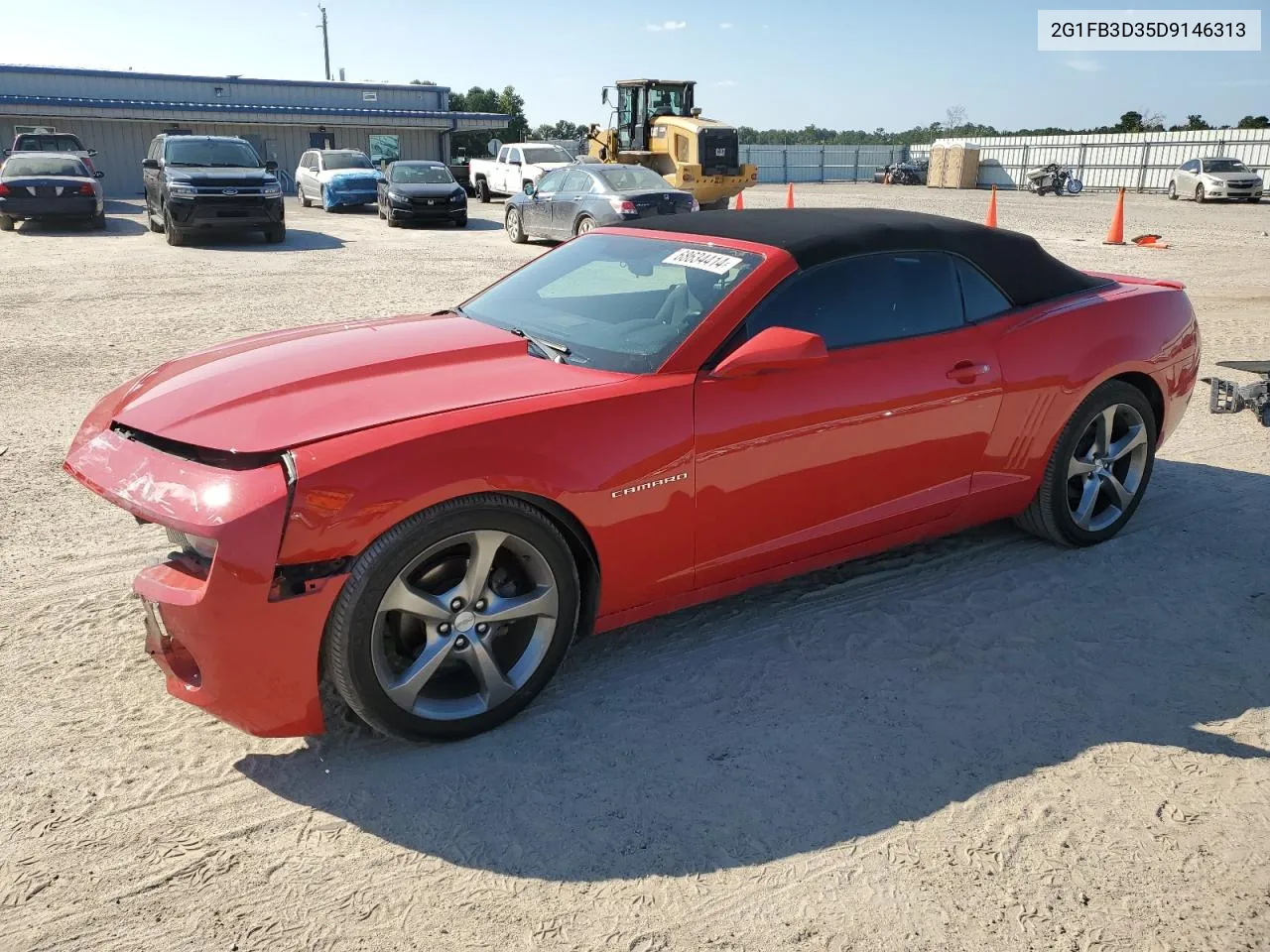 2013 Chevrolet Camaro Lt VIN: 2G1FB3D35D9146313 Lot: 68634414