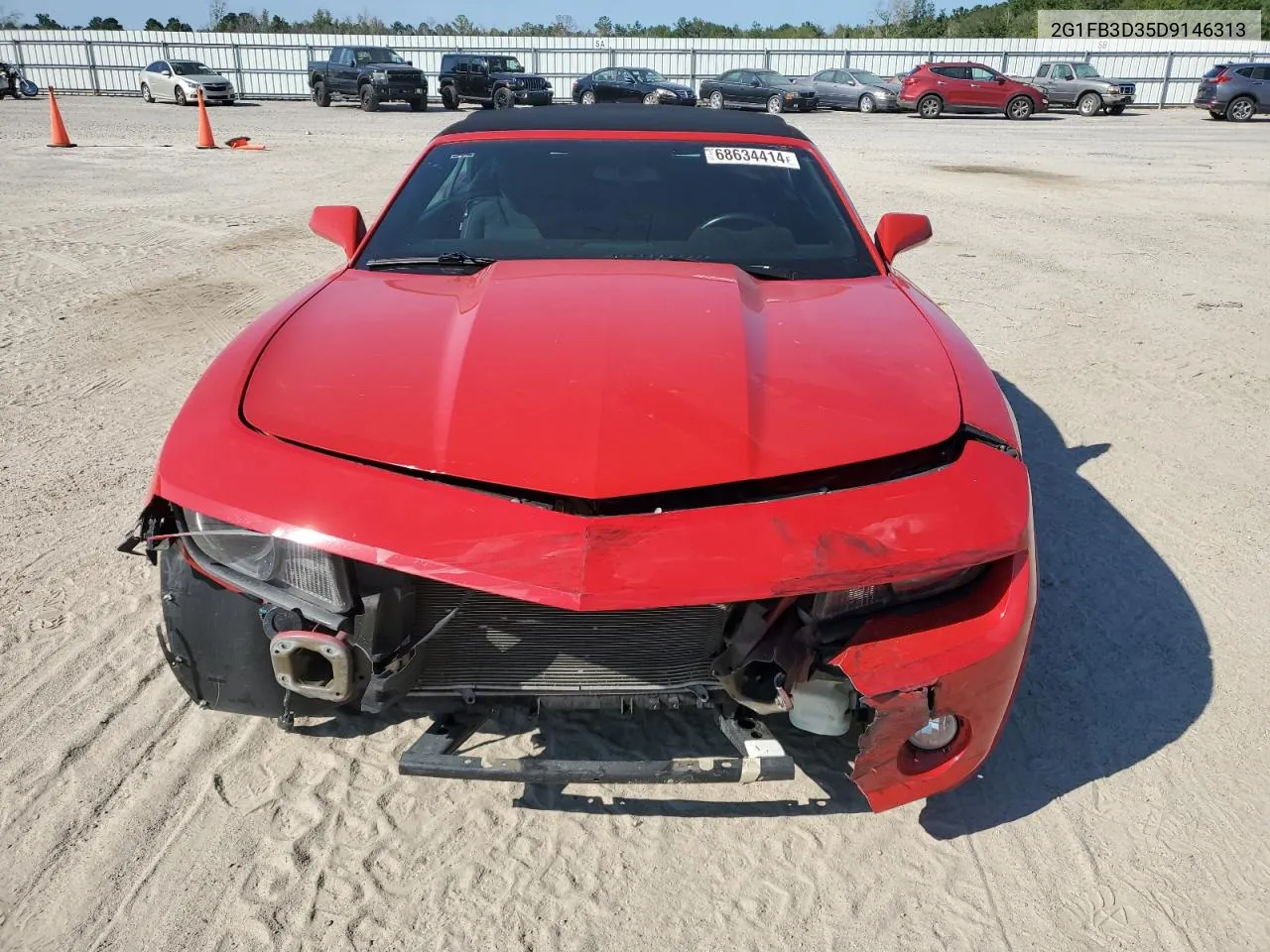 2G1FB3D35D9146313 2013 Chevrolet Camaro Lt