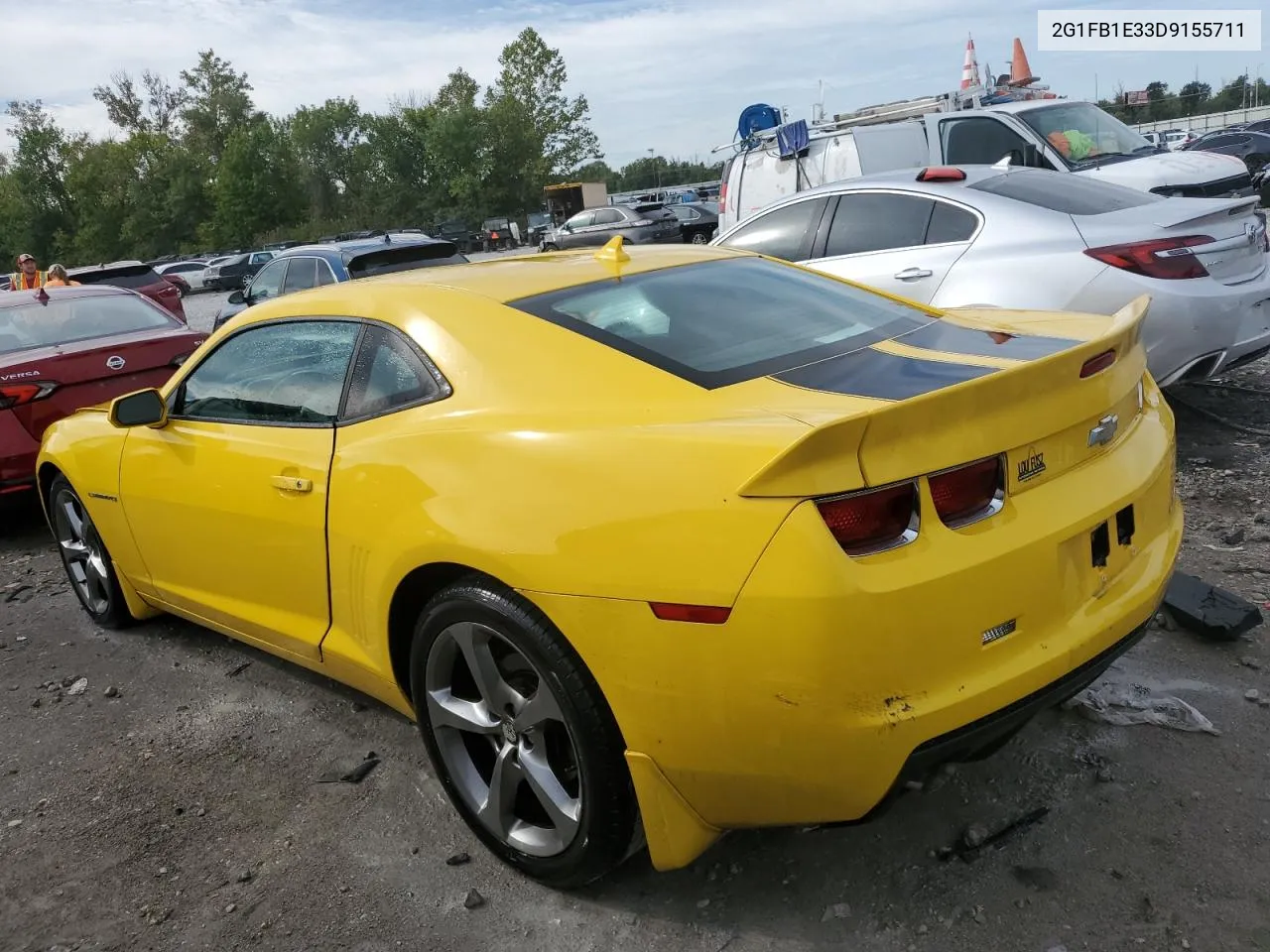 2G1FB1E33D9155711 2013 Chevrolet Camaro Lt