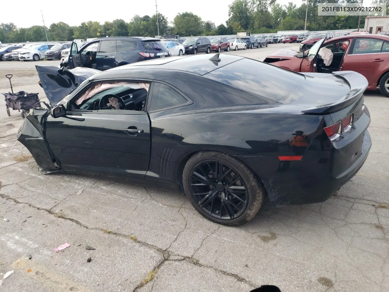 2013 Chevrolet Camaro Lt VIN: 2G1FB1E3XD9212762 Lot: 69595014