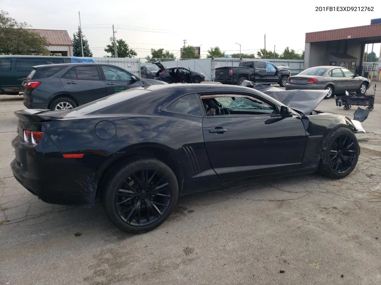 2013 Chevrolet Camaro Lt VIN: 2G1FB1E3XD9212762 Lot: 69595014