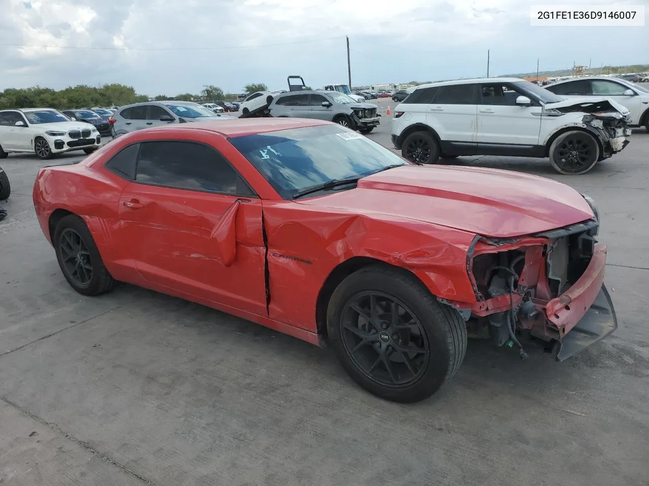 2013 Chevrolet Camaro Ls VIN: 2G1FE1E36D9146007 Lot: 69714974