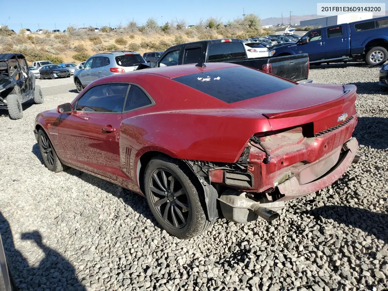 2G1FB1E36D9143200 2013 Chevrolet Camaro Lt