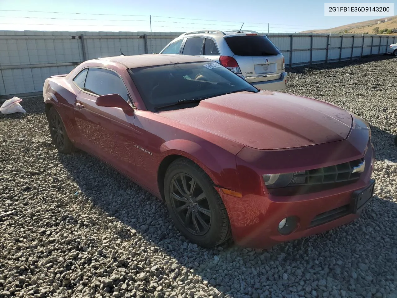 2G1FB1E36D9143200 2013 Chevrolet Camaro Lt