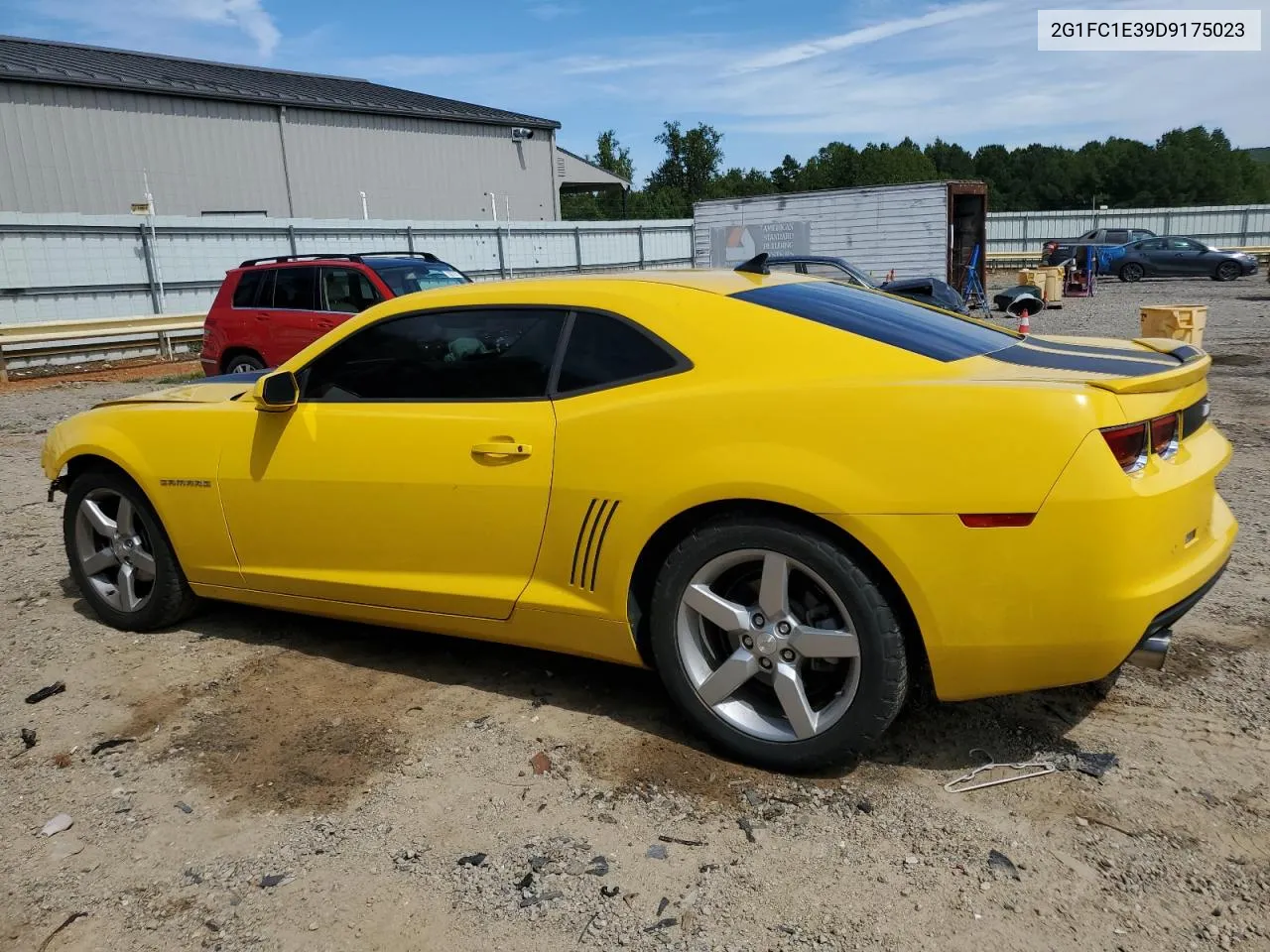 2013 Chevrolet Camaro Lt VIN: 2G1FC1E39D9175023 Lot: 70040444