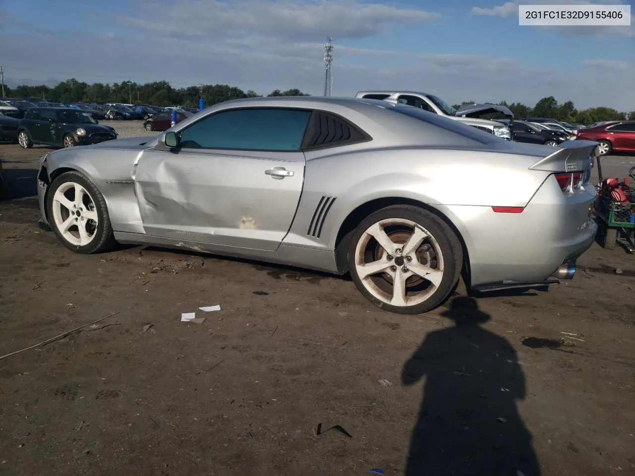 2013 Chevrolet Camaro Lt VIN: 2G1FC1E32D9155406 Lot: 70043954