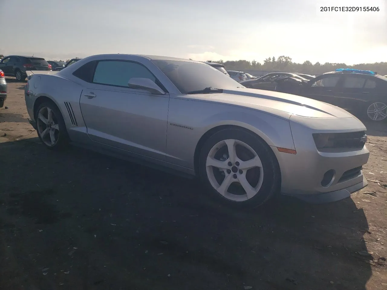 2013 Chevrolet Camaro Lt VIN: 2G1FC1E32D9155406 Lot: 70043954