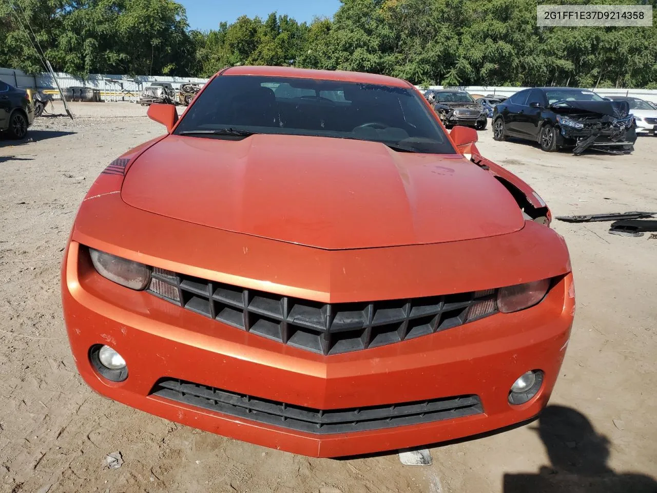 2013 Chevrolet Camaro Lt VIN: 2G1FF1E37D9214358 Lot: 70228814