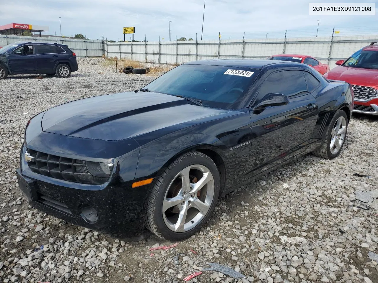 2013 Chevrolet Camaro Ls VIN: 2G1FA1E3XD9121008 Lot: 71226824