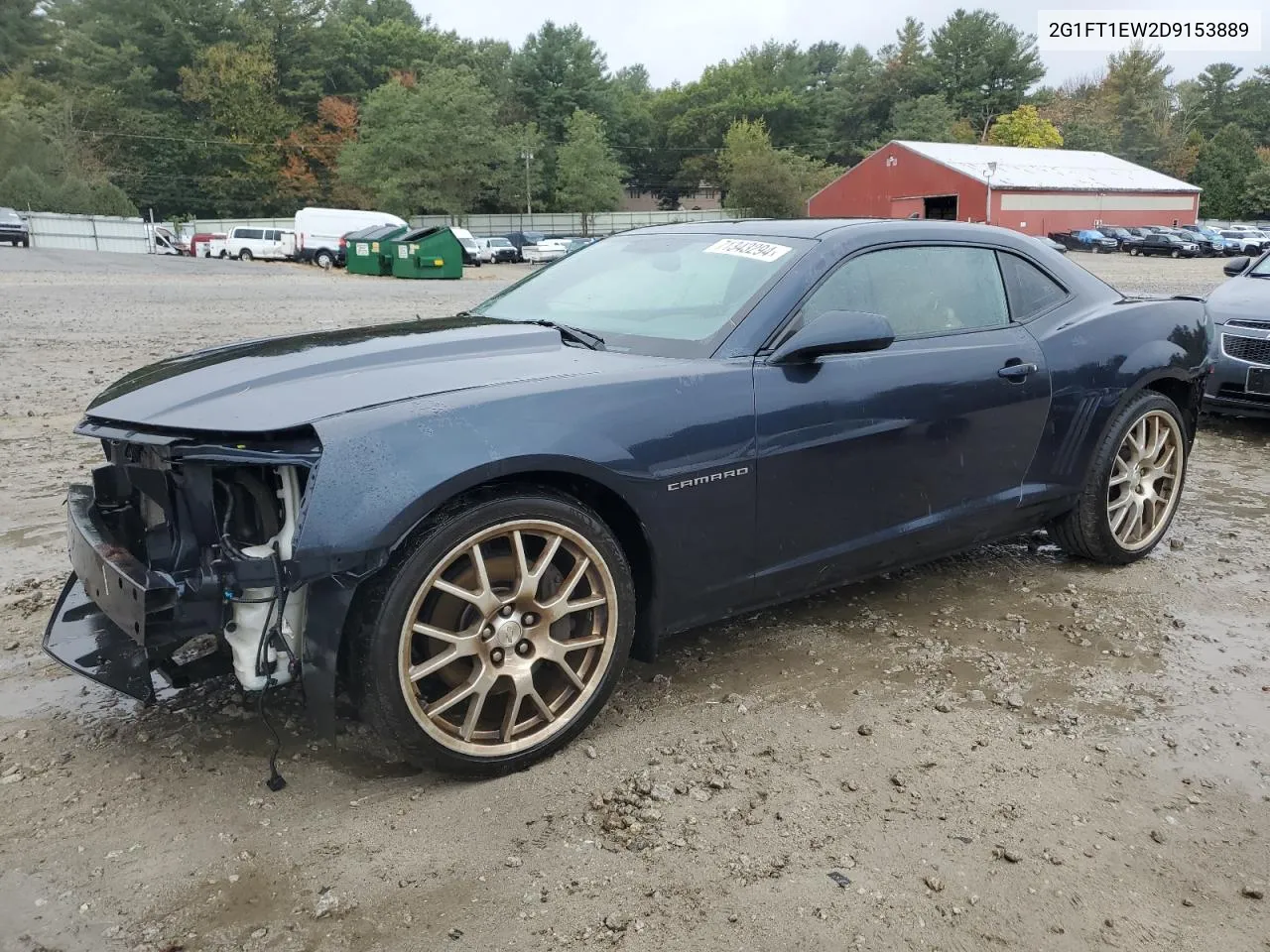 2013 Chevrolet Camaro 2Ss VIN: 2G1FT1EW2D9153889 Lot: 71343294