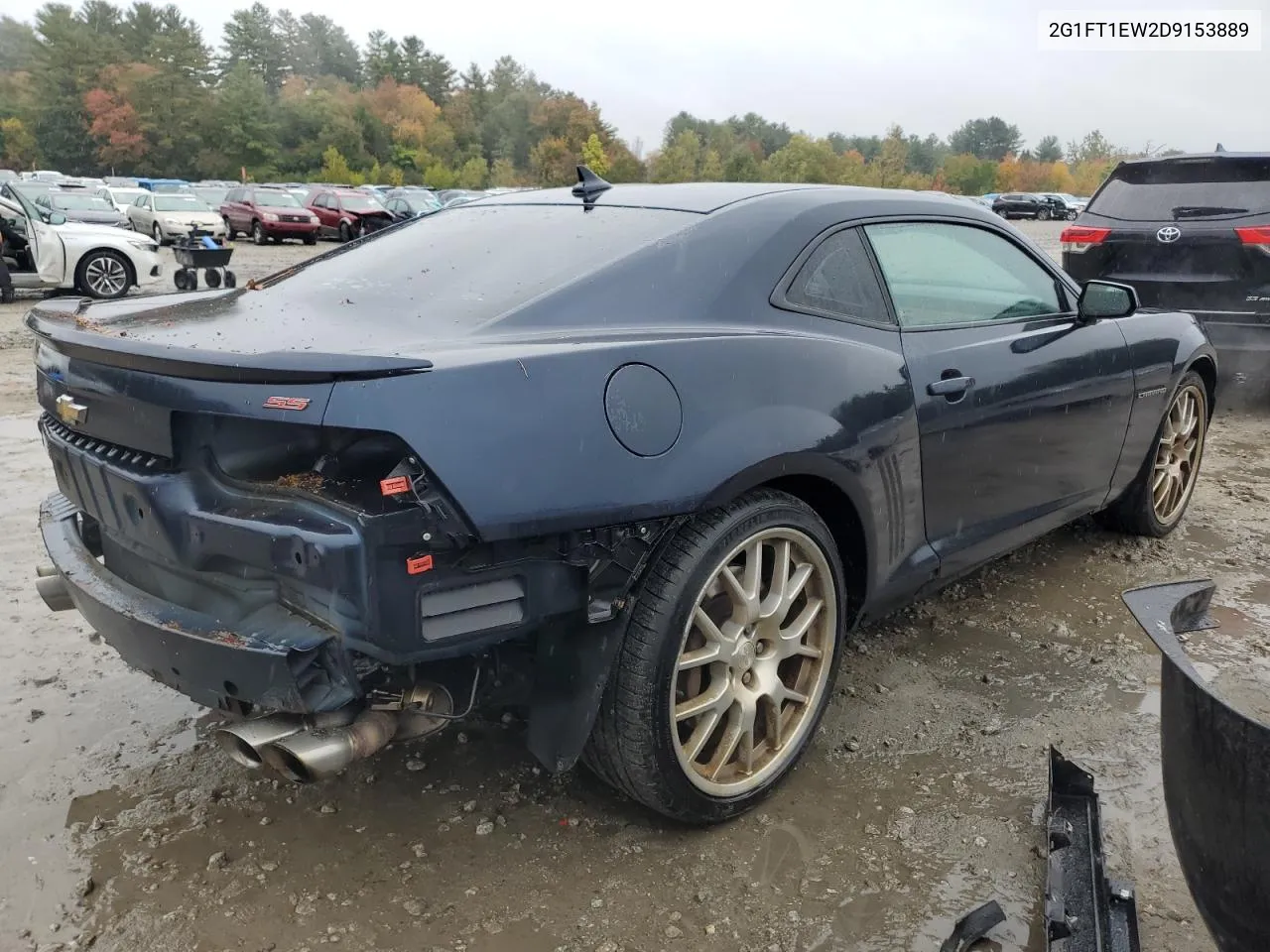 2013 Chevrolet Camaro 2Ss VIN: 2G1FT1EW2D9153889 Lot: 71343294