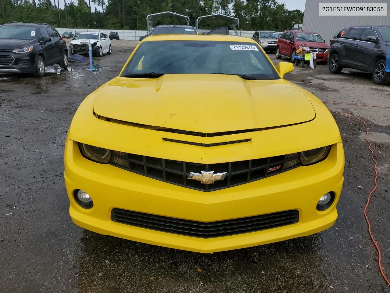 2013 Chevrolet Camaro Ss VIN: 2G1FS1EW0D9183055 Lot: 71420074