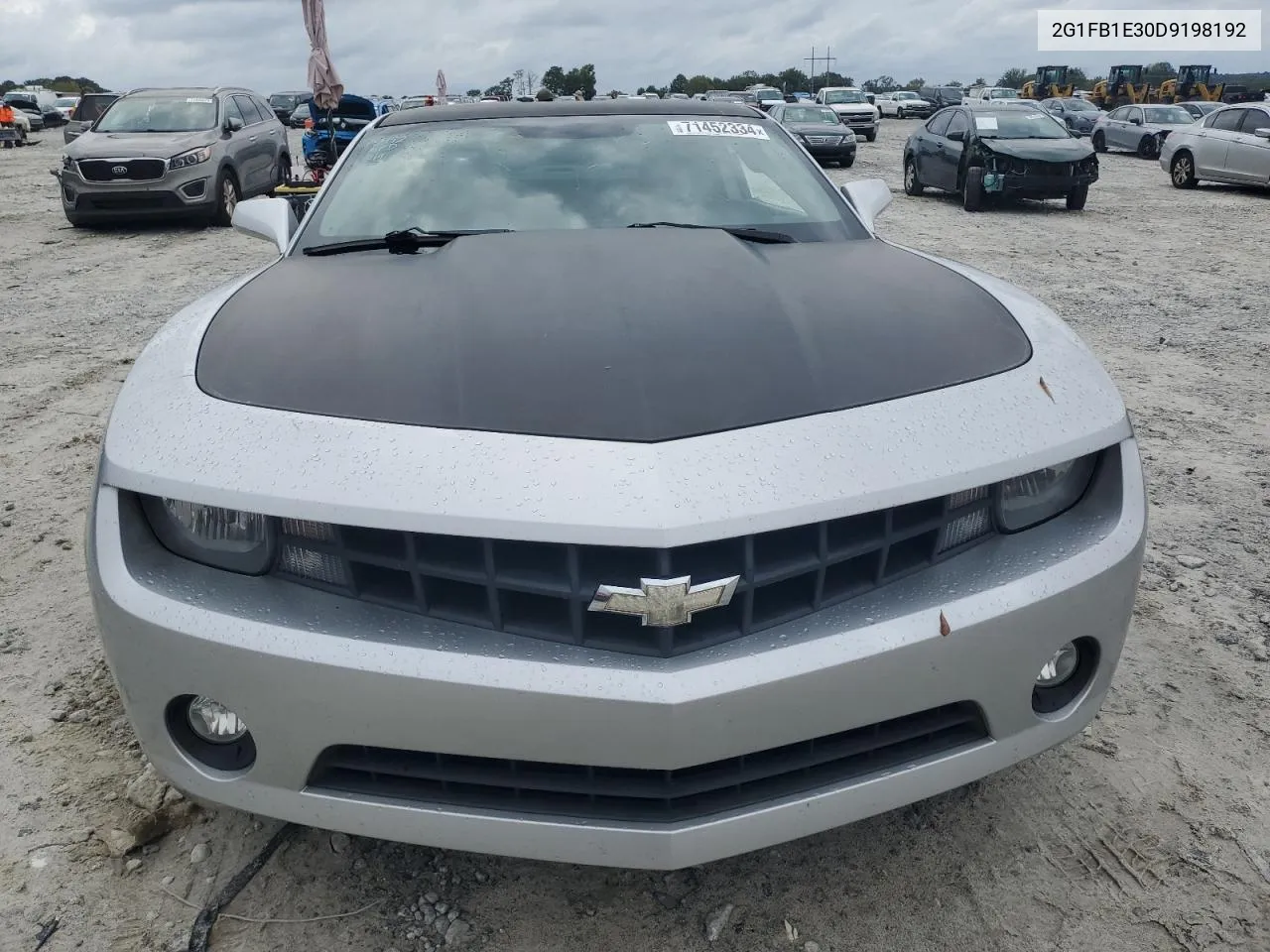 2013 Chevrolet Camaro Lt VIN: 2G1FB1E30D9198192 Lot: 71452334