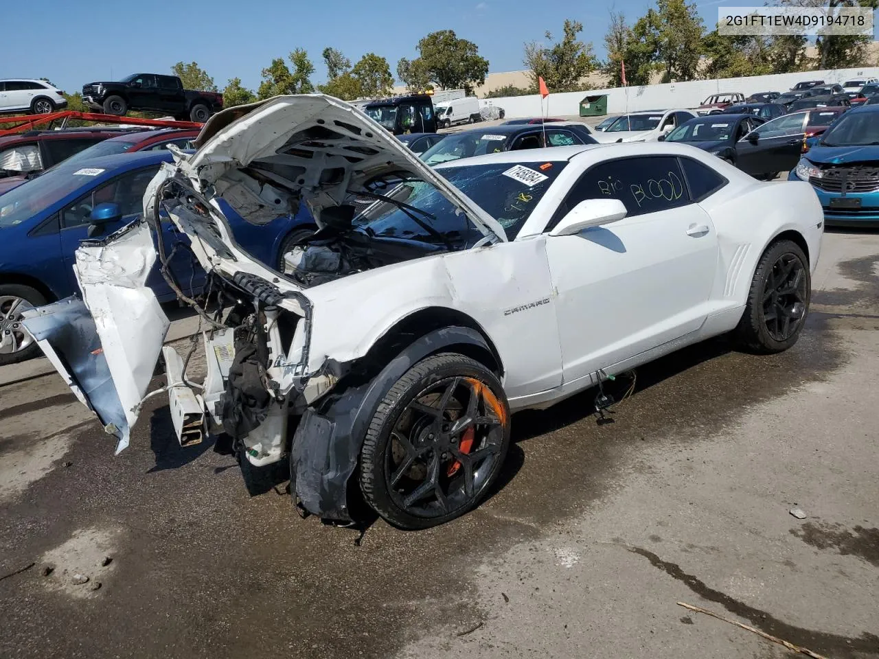 2013 Chevrolet Camaro 2Ss VIN: 2G1FT1EW4D9194718 Lot: 71458364