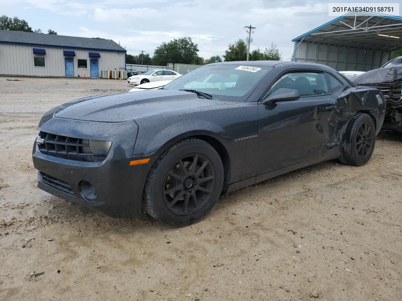 2G1FA1E34D9158751 2013 Chevrolet Camaro Ls