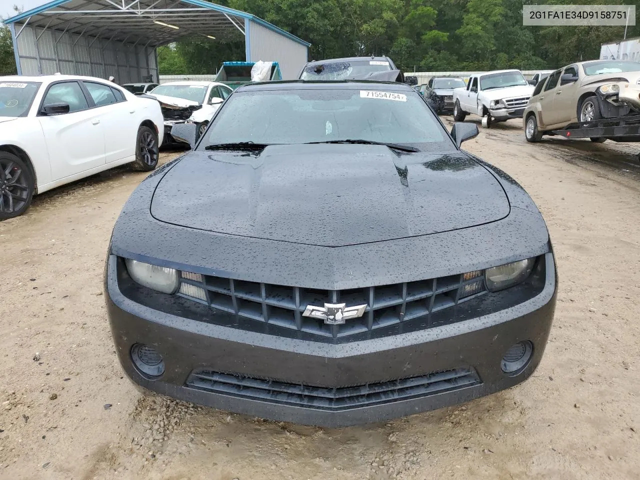 2013 Chevrolet Camaro Ls VIN: 2G1FA1E34D9158751 Lot: 71554754