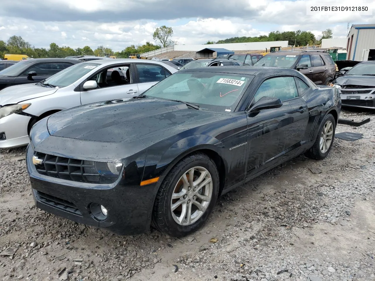 2013 Chevrolet Camaro Lt VIN: 2G1FB1E31D9121850 Lot: 71583214