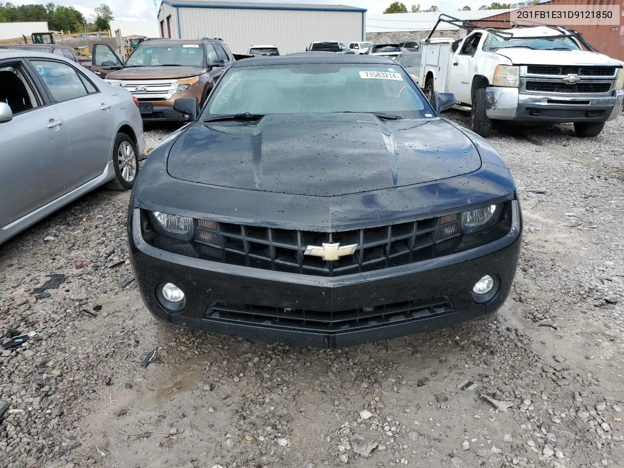 2013 Chevrolet Camaro Lt VIN: 2G1FB1E31D9121850 Lot: 71583214