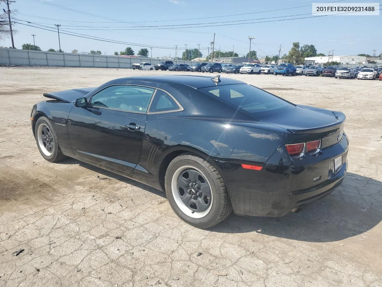 2013 Chevrolet Camaro Ls VIN: 2G1FE1E32D9231488 Lot: 71770494