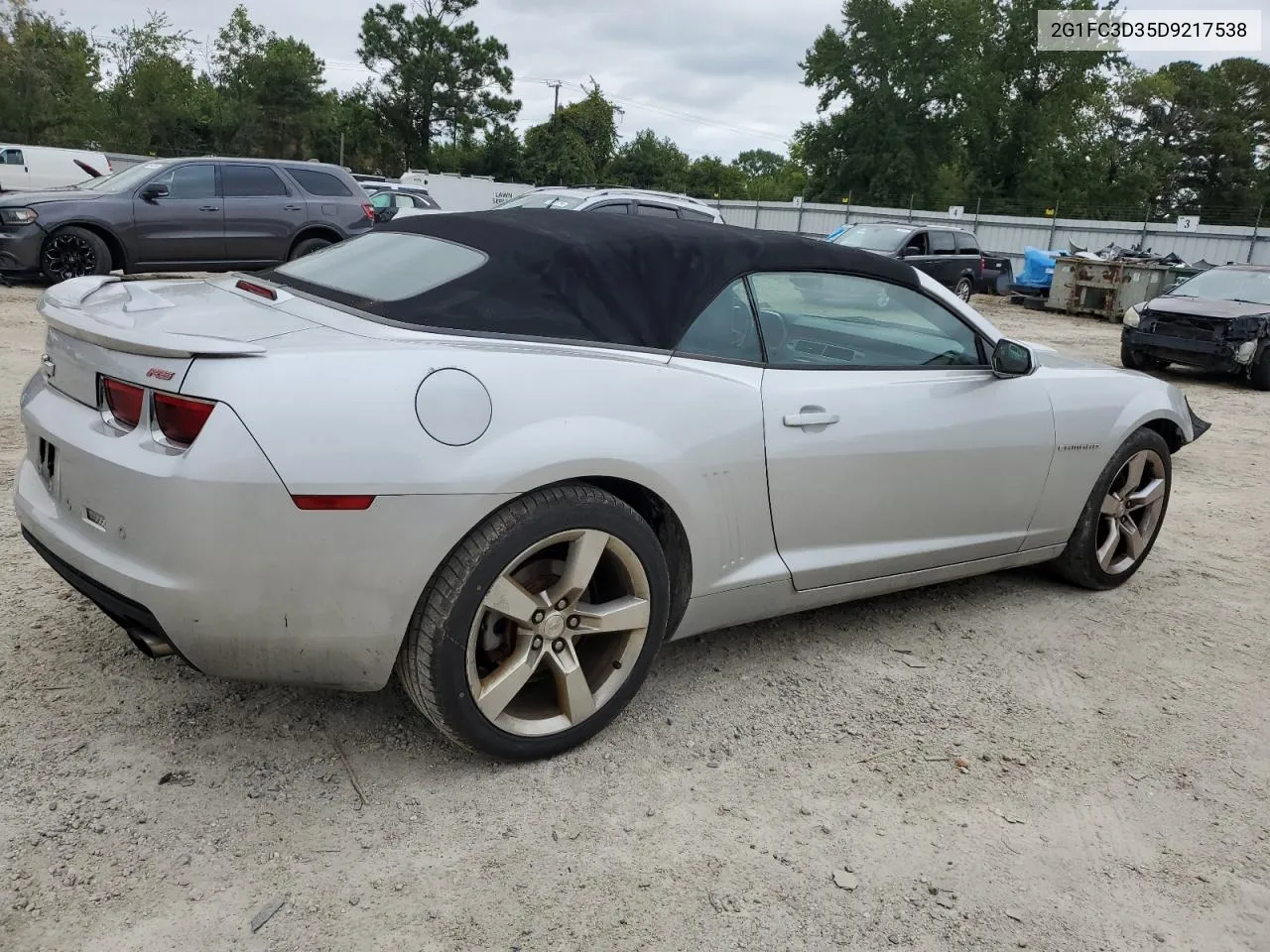 2013 Chevrolet Camaro Lt VIN: 2G1FC3D35D9217538 Lot: 71935134