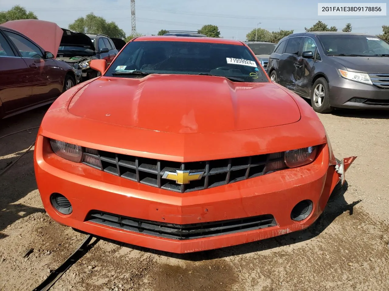 2G1FA1E38D9178856 2013 Chevrolet Camaro Ls