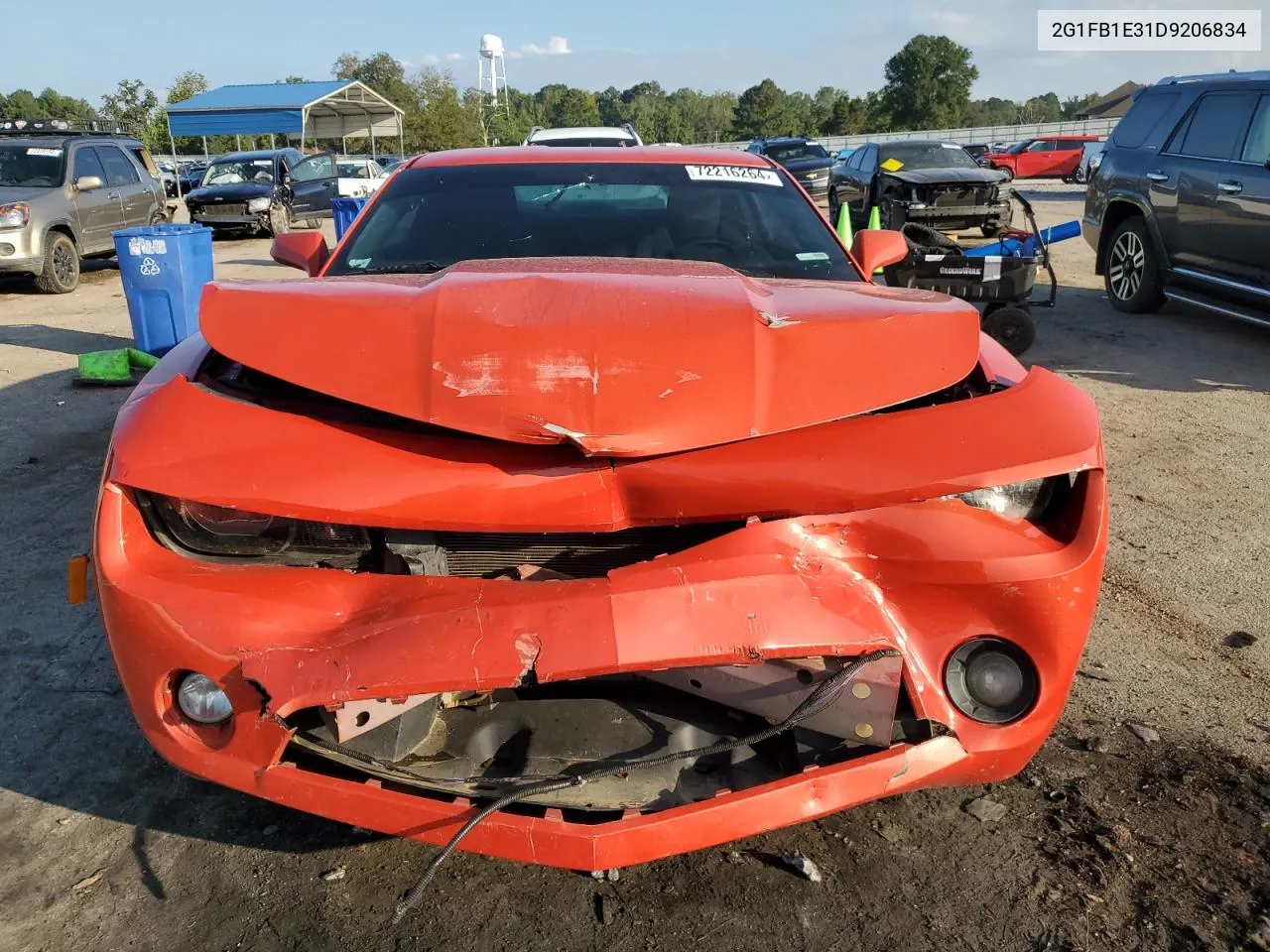 2G1FB1E31D9206834 2013 Chevrolet Camaro Lt