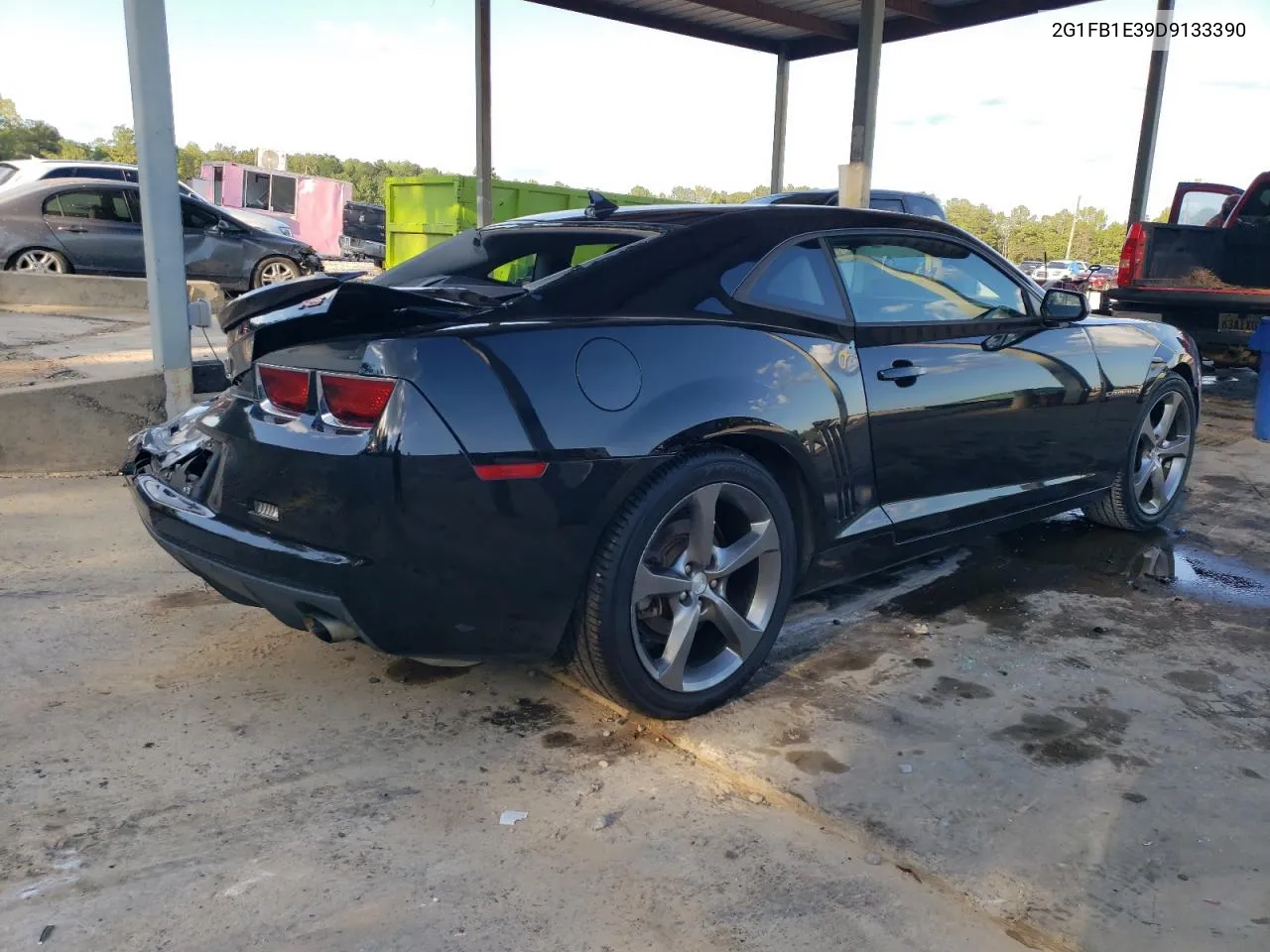 2013 Chevrolet Camaro Lt VIN: 2G1FB1E39D9133390 Lot: 72219384