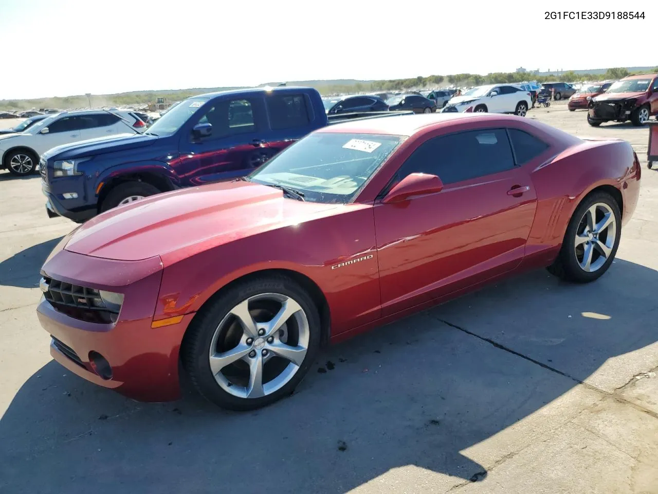 2013 Chevrolet Camaro Lt VIN: 2G1FC1E33D9188544 Lot: 72271154