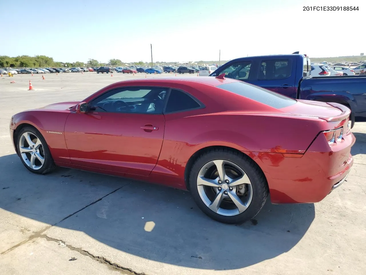 2013 Chevrolet Camaro Lt VIN: 2G1FC1E33D9188544 Lot: 72271154