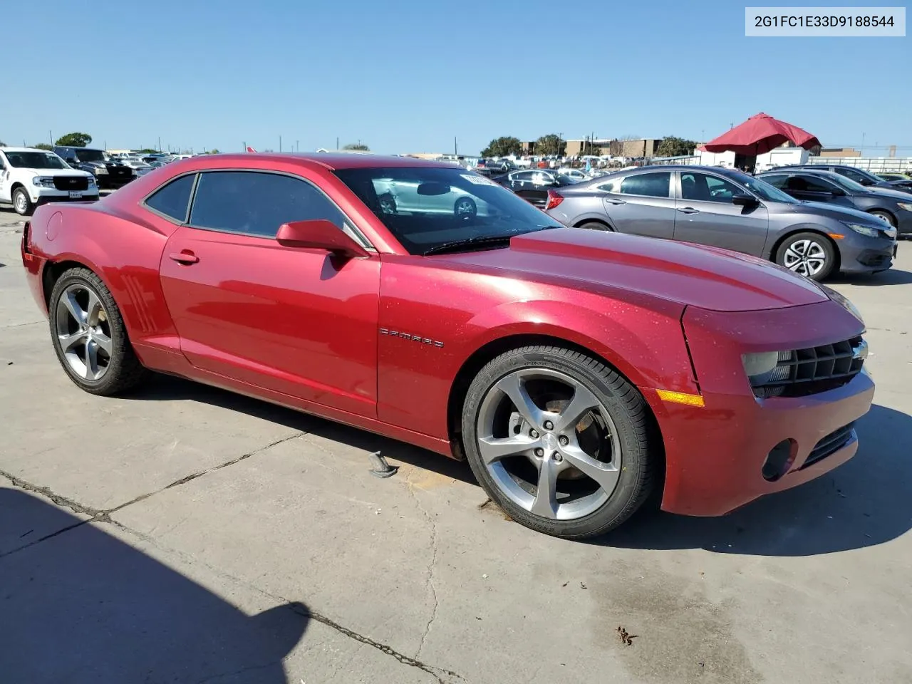 2G1FC1E33D9188544 2013 Chevrolet Camaro Lt