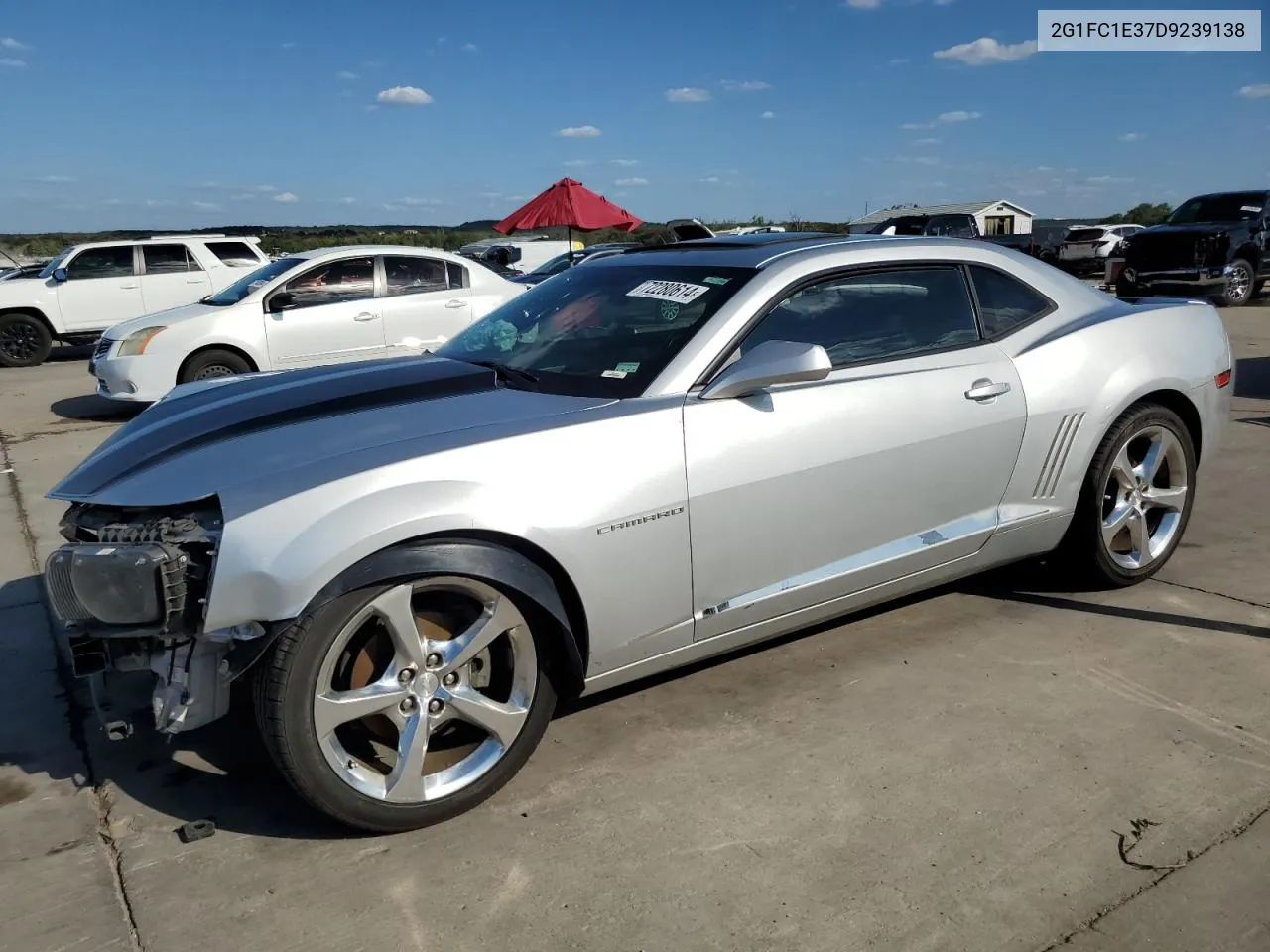 2G1FC1E37D9239138 2013 Chevrolet Camaro Lt