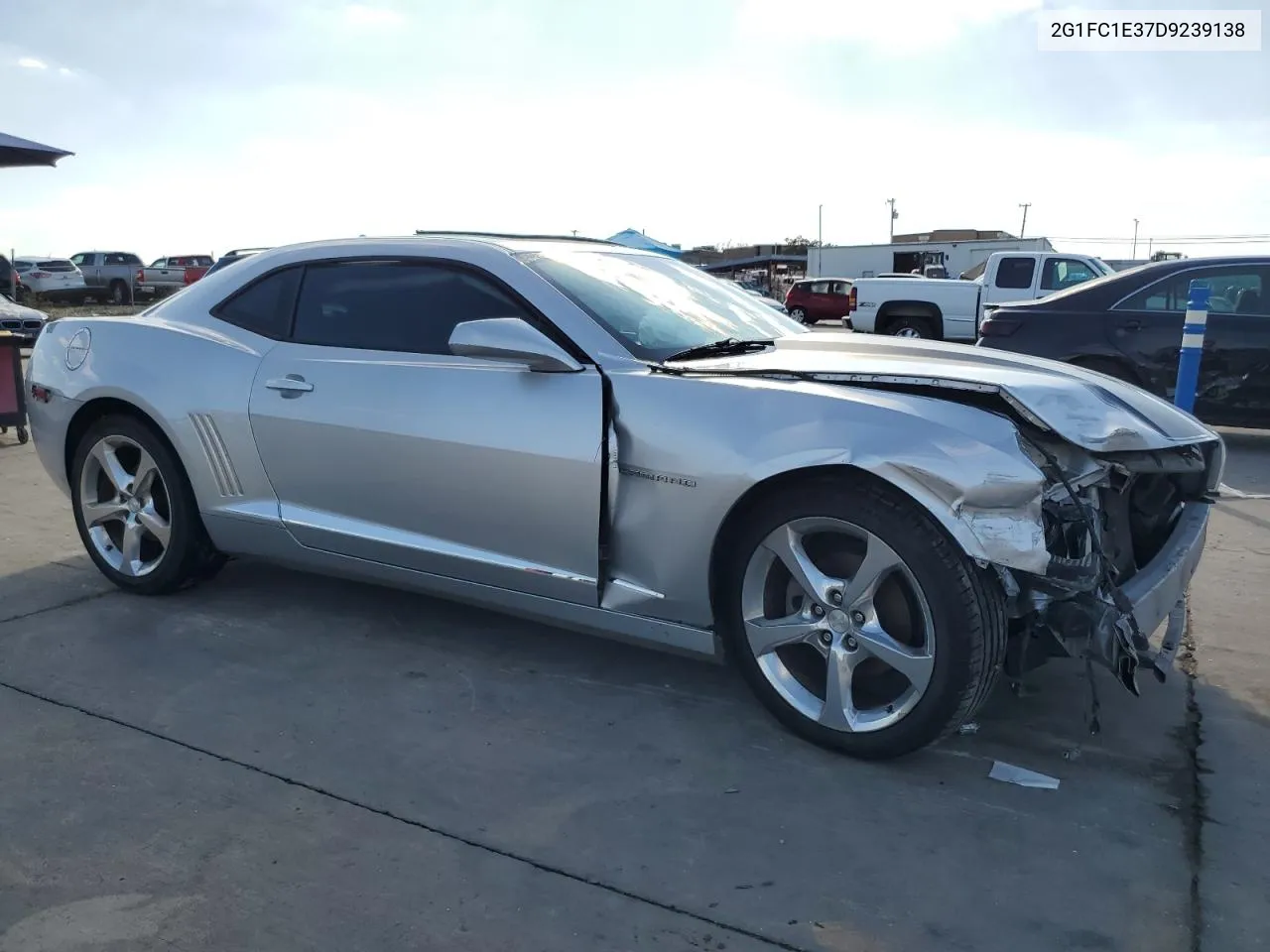 2013 Chevrolet Camaro Lt VIN: 2G1FC1E37D9239138 Lot: 72280614