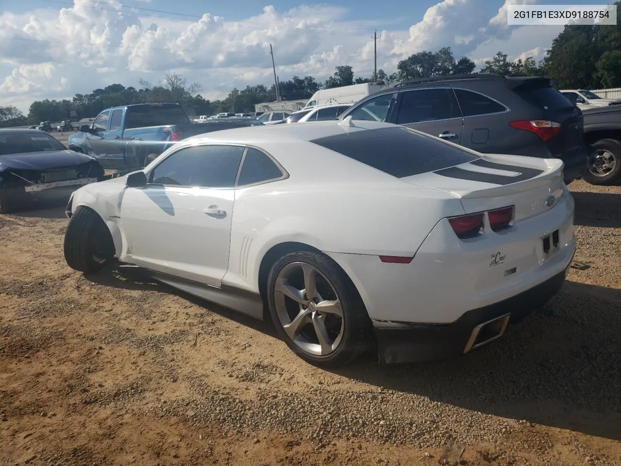 2013 Chevrolet Camaro Lt VIN: 2G1FB1E3XD9188754 Lot: 72378164