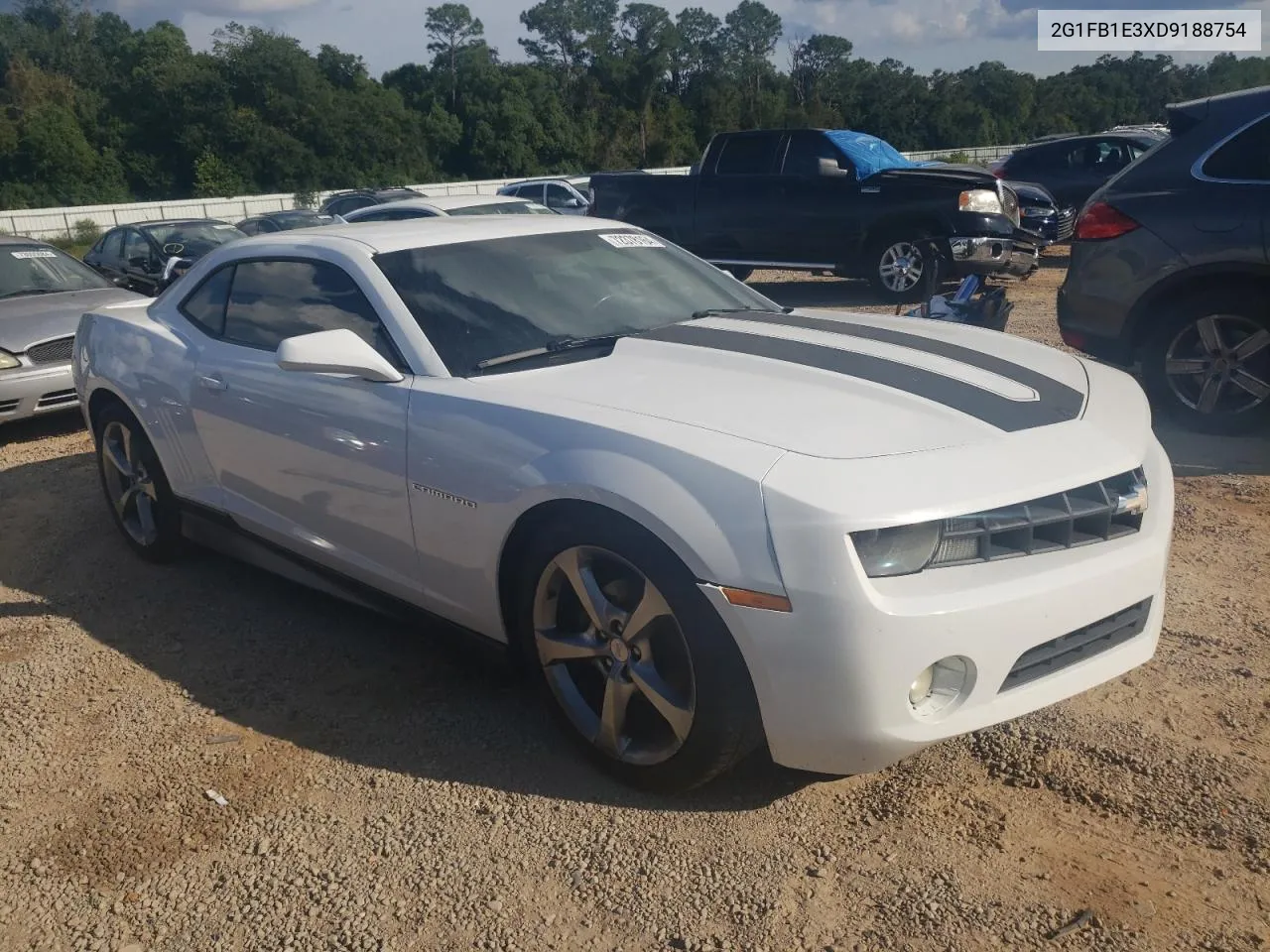 2013 Chevrolet Camaro Lt VIN: 2G1FB1E3XD9188754 Lot: 72378164