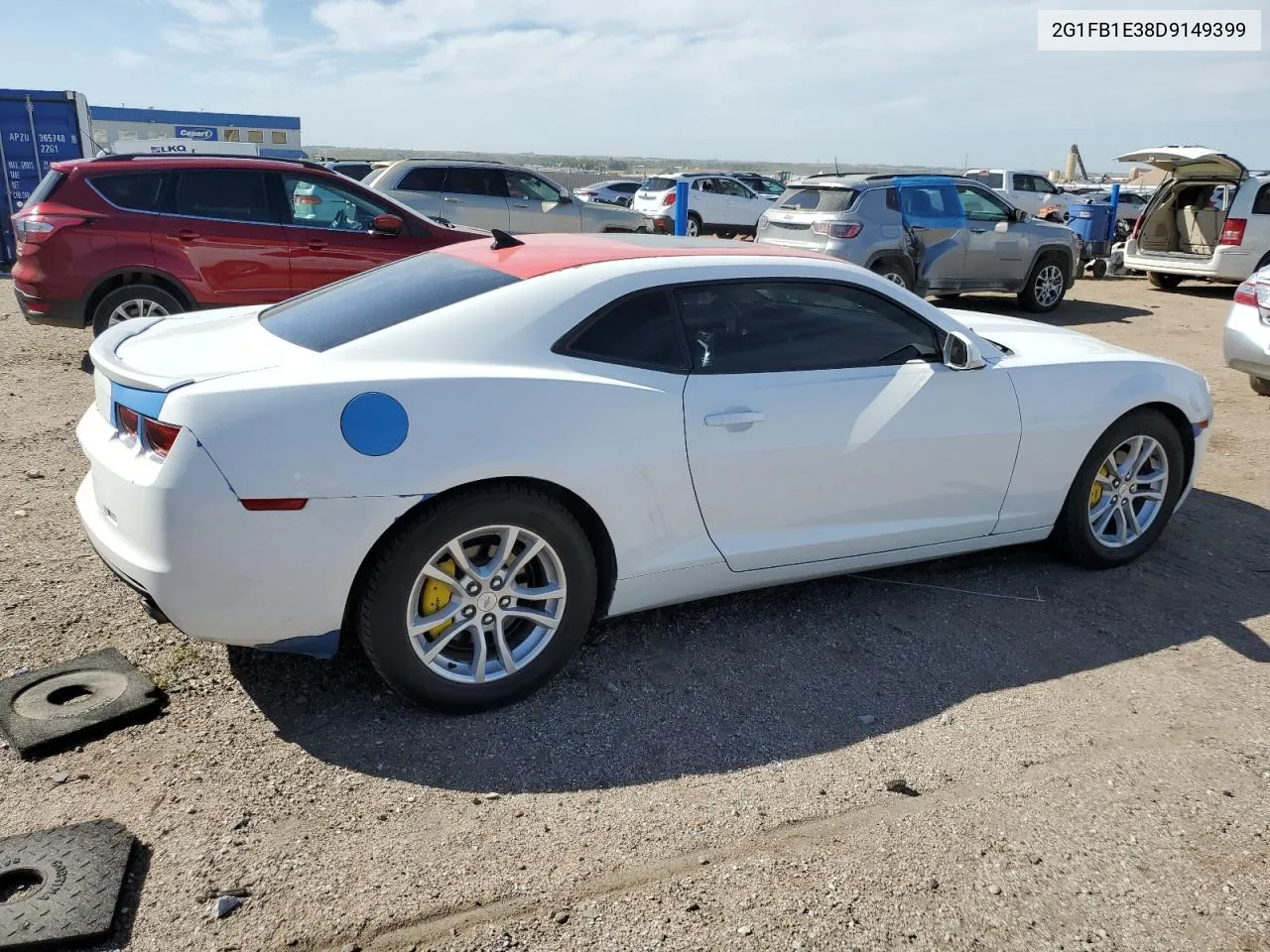 2013 Chevrolet Camaro Lt VIN: 2G1FB1E38D9149399 Lot: 72591194